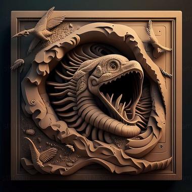 3D модель Гра Death Worm (STL)